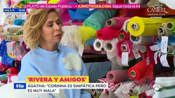 Agatha Ruiz de la Prada, sobre Corinna Larsen: "Nadie pensó que iba a salir tan mala"