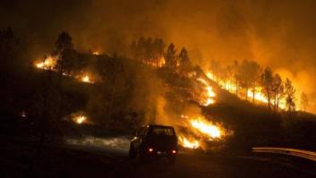 Cinco incendios calcinan más de 3.000 hectáreas en Galicia