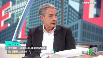 Rodríguez Zapatero sí responde la pregunta sobre la Ley Trans que Carmen Calvo esquiva