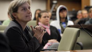 La Complutense recibe a una filósofa feminista con pintadas acusándola de "antifeminista"