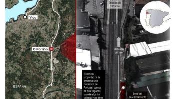 Al menos cuatro muertos tras descarrilar un tren en Porriño (Pontevedra)