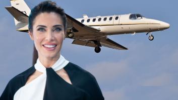 Así es el avión privado en el que viajará Pilar Rubio todas las semanas