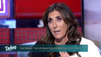 Paz Padilla revela por qué no contó a sus compañeros de 'Sálvame' el drama que estaba viviendo