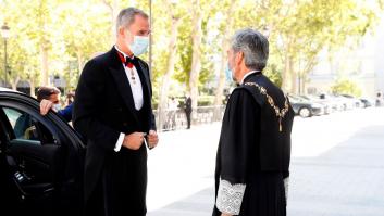 Lesmes presiona ante el rey a los partidos para renovar el Poder Judicial