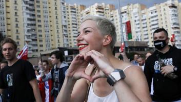 La líder opositora bielorrusa Kolésnikova, detenida por desconocidos en Minsk
