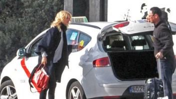 Huelga de los taxistas de Madrid contra el 'intrusismo'