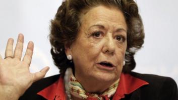 Las dos únicas palabras que Rita Barberá ha escrito en mayúsculas en su comunciado