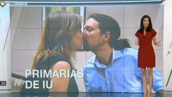 Telemadrid ilustra con esta foto la información sobre las primarias de IU