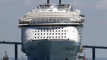 Un muerto y cuatro heridos por un accidente en el mayor crucero del mundo