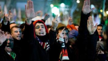 Así se convive en las gradas con los grupos ultras