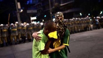Las protestas marcan el inicio del Mundial con 8 heridos