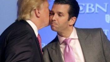 El hijo de Trump compara a los refugiados con "caramelos envenenados"