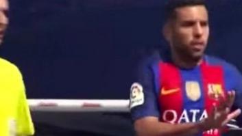 La falta de respeto de Jordi Alba con el portero del Leganés: "Eres muy malo"