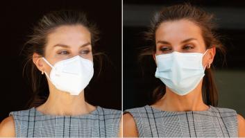 El verdadero motivo por el que Letizia llevó dos mascarillas distintas en Navarra