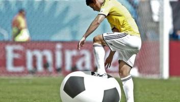 La curiosa coreografía de Colombia y otras imágenes del Mundial (VÍDEO)