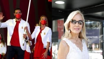 Preguntan a Carmen Lomana si los deportistas españoles iban elegantes y su respuesta es ÉPICA