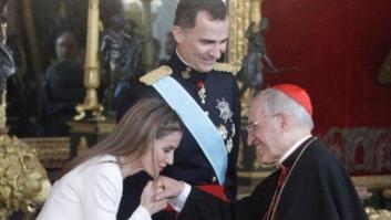 Misa privada de Rouco para los nuevos reyes en la Zarzuela