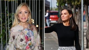 Preguntan a Lomana por la comentada falda de Letizia y ella no puede ser más sincera