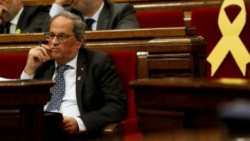 El Parlament rechaza el "enjuiciamiento" y la posible inhabilitación de Torra