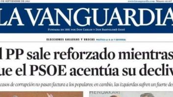 Las victorias de Feijóo y Urkullu y el "no" a Sánchez, en portada