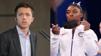 Errejón firma uno de los tuits de los Juegos de Tokio con su mensaje sobre Simone Biles