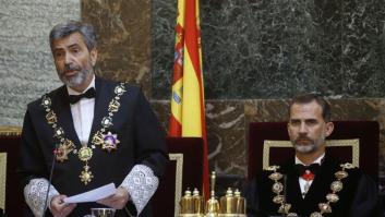 El ministro de Justicia, al presidente del Supremo tras los gritos de "viva el rey": "Se han pasado tres montañas"