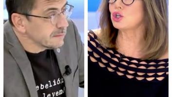 Ana Rosa Quintana pide perdón tras este duro comentario a Monedero en pleno directo
