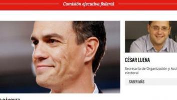 Ferraz elimina de la web a los dimitidos de la Ejecutiva