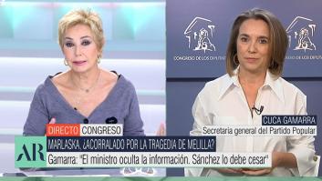 Ana Rosa acaba interrumpiendo a Gamarra para soltar este recado contra Feijóo