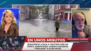 Un catedrático de Ecología y Aguirre se 'enganchan' como pocas veces: "Es mentira y se lo digo"