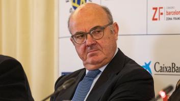 De Guindos dice ahora que "no influyó" en el informe del BCE tras las críticas de Sánchez por su "ayuda"