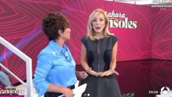 Carmen Lomana deja el programa de Sonsoles Ónega y se dirige así a la presentadora