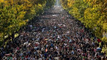 Así califica el diario francés Libération la manifestación del domingo en Madrid