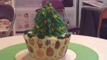 Cómo hacer un cupcake de Navidad en menos de 5 minutos (VÍDEO, GIFS)