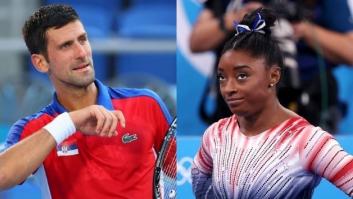 Resume en una frase las actuaciones de Biles y Djokovic y el contador de 'me gusta' no puede más