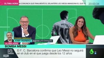 Hilario Pino le hace esta pregunta a Pedrerol sobre Messi y su reacción es para verla y oírla