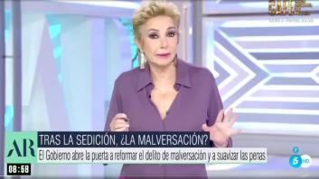 Ana Rosa Quintana deja clara su posición definiendo así a Ayuso: duda un momento y lo dice