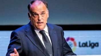 Tebas carga contra Florentino Pérez tras el comunicado del Real Madrid que anuncia acciones legales