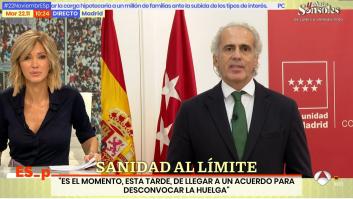 Susanna Griso da donde duele al consejero de Sanidad de Madrid: lo hace y se corta la conexión