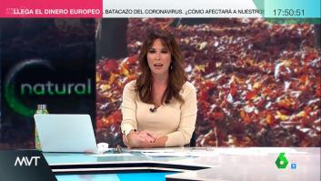 Mamen Mendizábal emociona a un compañero con este mensaje que le envió en pleno directo