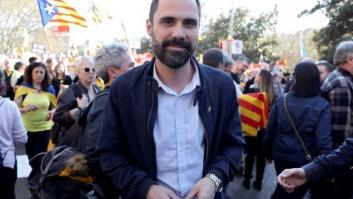 Puigdemont se cachondea por lo que ha visto en TV3 de la manifestación independentista de Cibeles