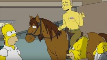 Así interpretan 'Los Simpson' la relación entre Trump y Putin