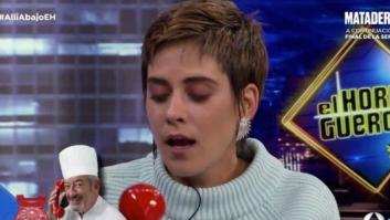 La posesión de Karlos Arguiñano que dejó sin palabras a la actriz María León ('Allí Abajo')