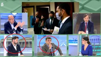 La definición que ha hecho Hernando de Largo Caballero deja con esta cara a Rufián y a Monedero