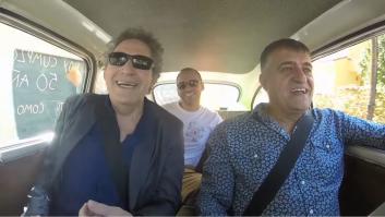 Paseo con Wyoming y Miguel Ríos en un Seiscientos