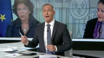 El gesto de Hilario Pino con sus compañeras de 'LaSexta Noticias' en huelga por el 8-M