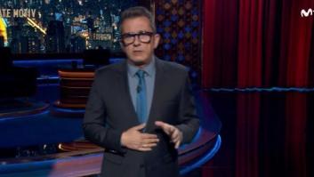 Los dardos de Buenafuente a Pablo Iglesias en Late Motiv por su cartel: "En la Puerta del Sol no cabe su ego"