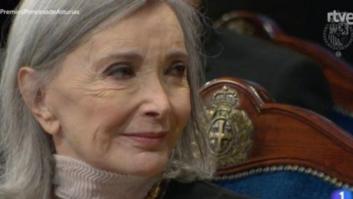 Núria Espert recita a Lorca y Shakespeare al recoger el Princesa de Asturias de las Artes