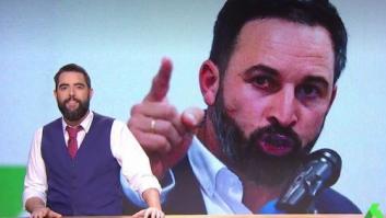 Estupefacción de Dani Mateo por el mensaje de DJ Abascal para que los jóvenes patriotas "pillen cacho"