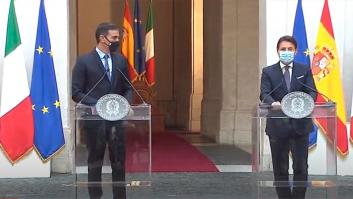 Sánchez clausura junto a Conte el foro de Diálogo Italia-España: "Juntos somos más fuertes"
